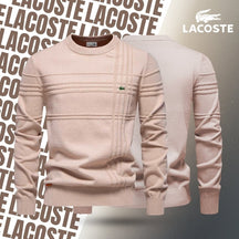 Buy 1, Get 1 Free - LC Textured Crew Neck Sweater + FREE Cap