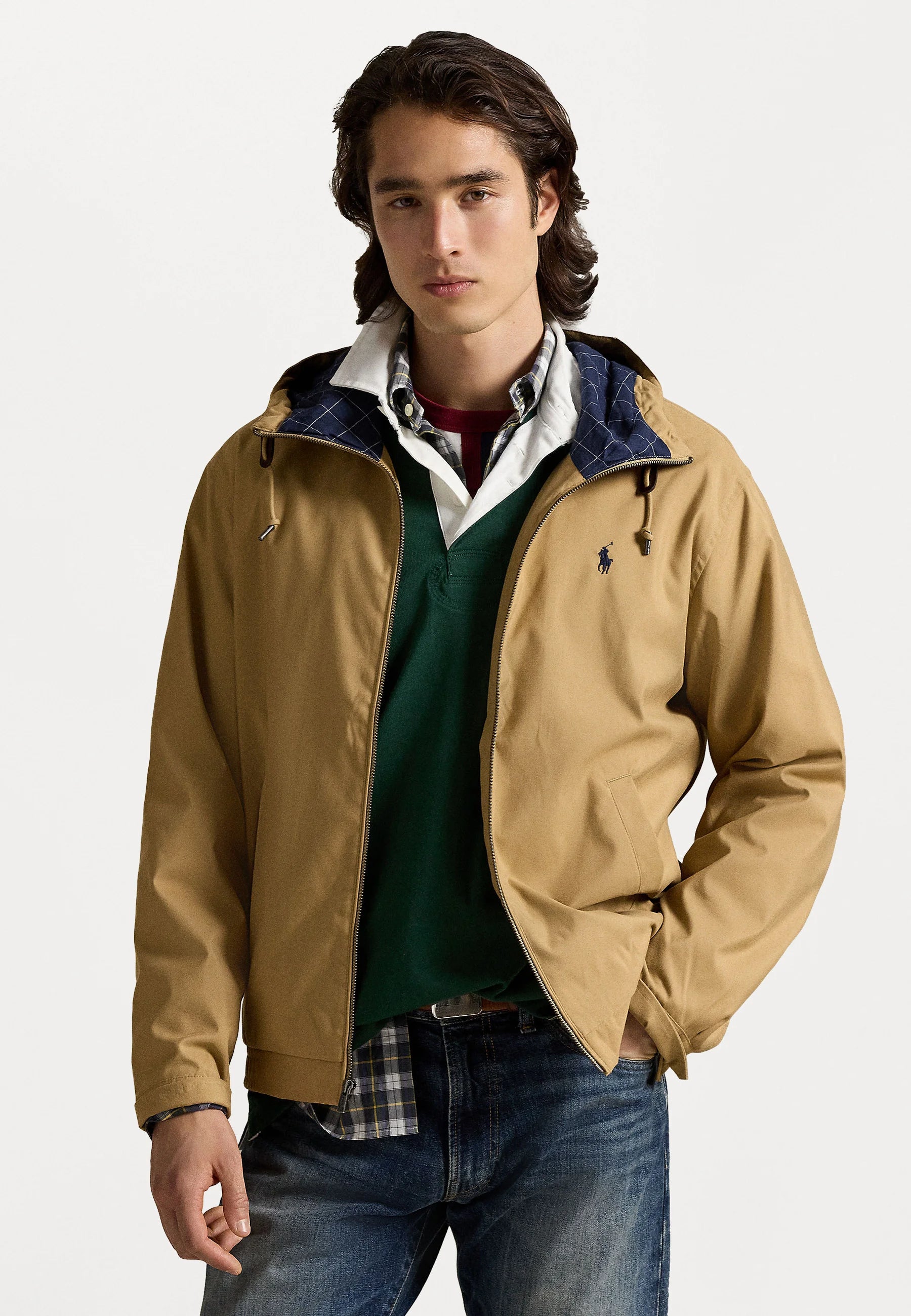 RL Twill Hooded Jacket