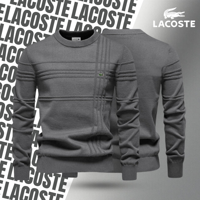 Buy 1, Get 1 Free - LC Textured Crew Neck Sweater + FREE Cap