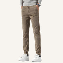 Calça de Veludo Masculina Old Money Versailles Marrom