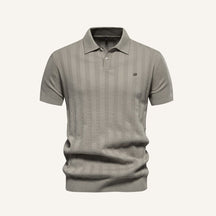 Camisa Polo Masculina Listrada Romero caqui