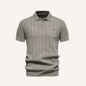 Camisa Polo Masculina Listrada Romero caqui
