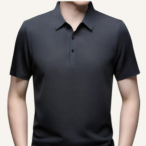 Camisa Polo Masculina Old Money Arrevier Cinza 1