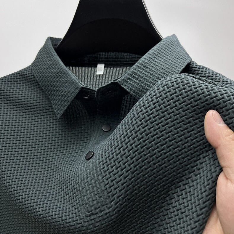 Camisa Polo Masculina Old Money Arrevier verde