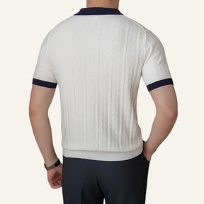 Camisa Polo Masculina Old Money La Martine Branco
