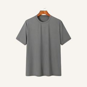 Camiseta Masculina Slim Fit Dalphin Cinza