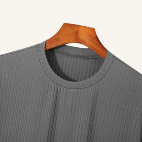 Camiseta Masculina Slim Fit Dalphin Cinza