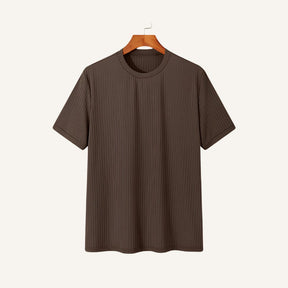 Camiseta Masculina Slim Fit Dalphin Marrom