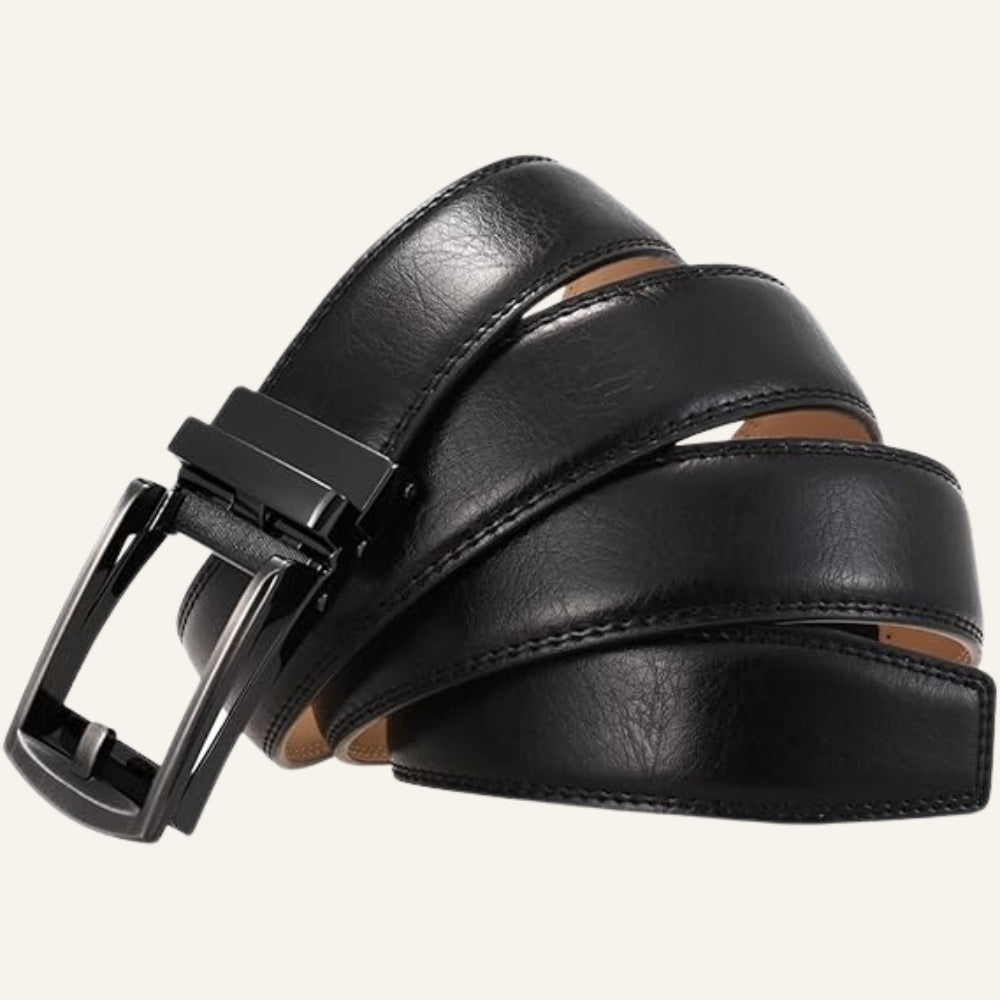 Cinto Social de Couro Civano Imperial Preto