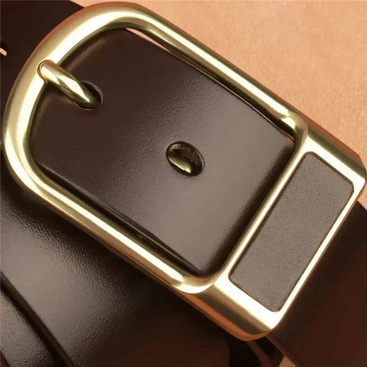 Cinto de Couro Masculino Civano Prime marrom