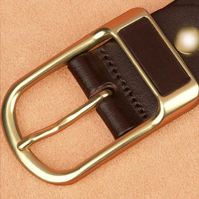 Cinto de Couro Masculino Civano Prime marrom
