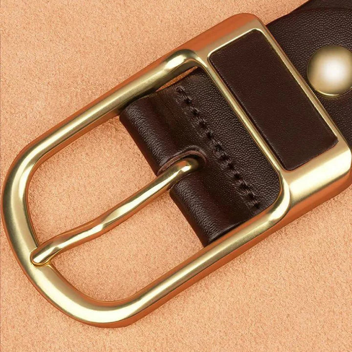 Cinto de Couro Masculino Civano Prime marrom