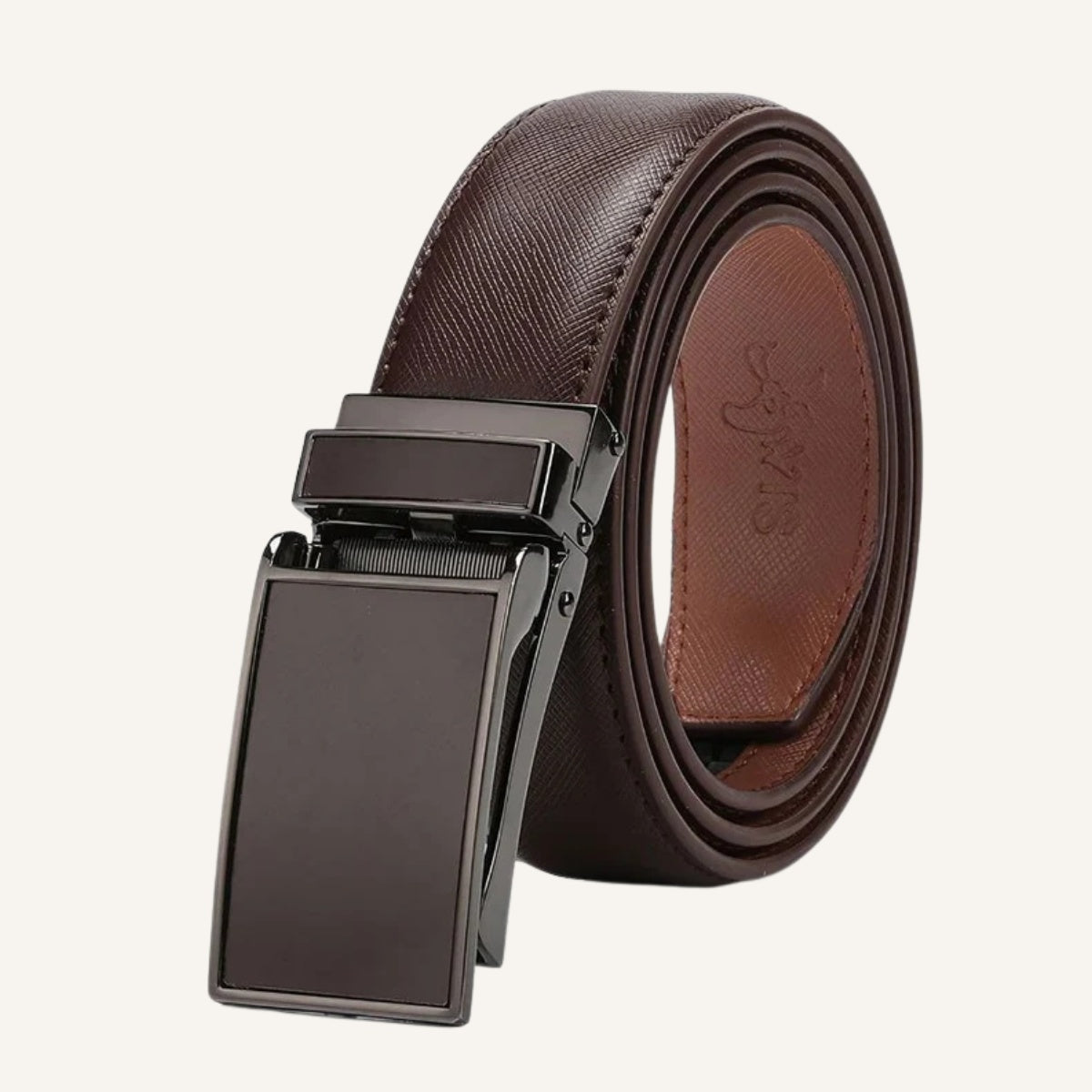 Cinto de Couro Masculino Civano Sheaf marrom