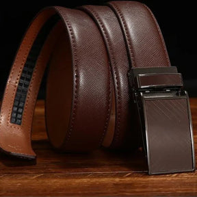 Cinto de Couro Masculino Civano Sheaf marrom