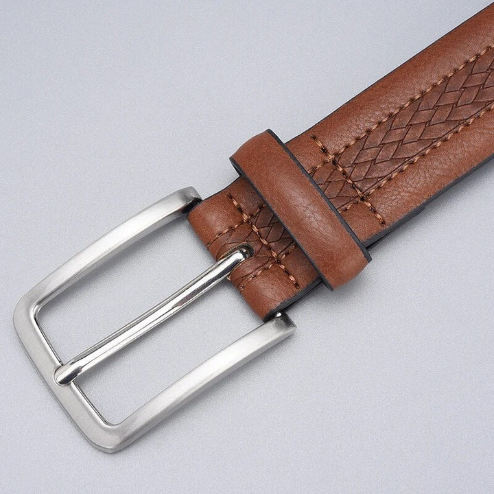 Cinto de Couro Masculino Civano West marrom