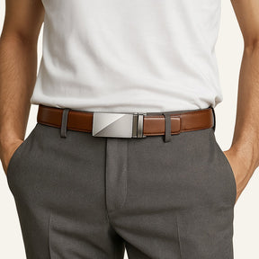 Cinto de Couro Masculino Regener Civano Marrom