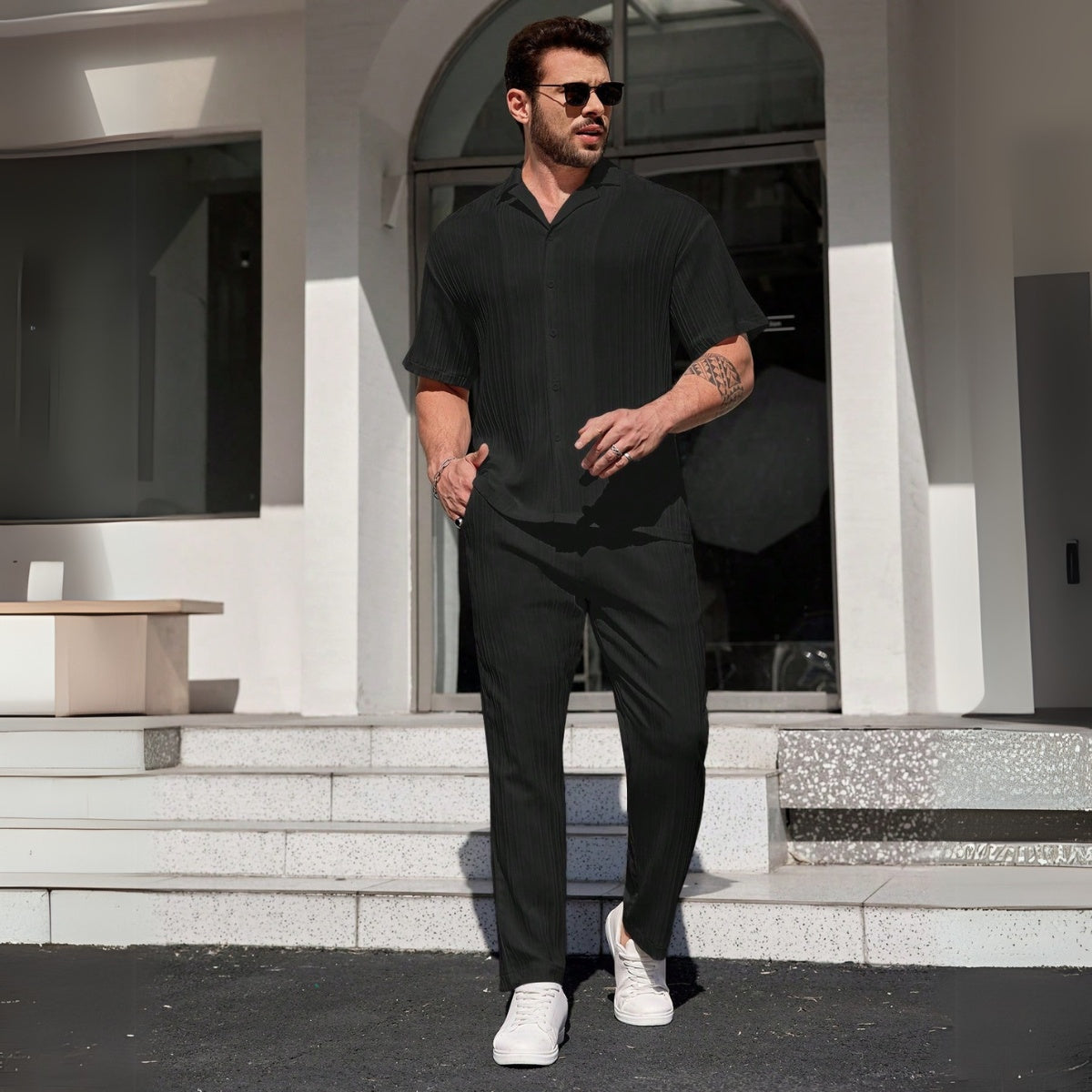 Conjunto Masculino Old Money Kendal preto