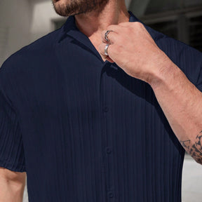 Conjunto Masculino Old Money Kendal azul marinho