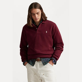 RL Loopback Fleece Collared Sweatshirt