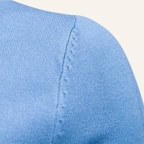 Gola Tecido Sueter Pulover Masculino de Gola Alta Milani