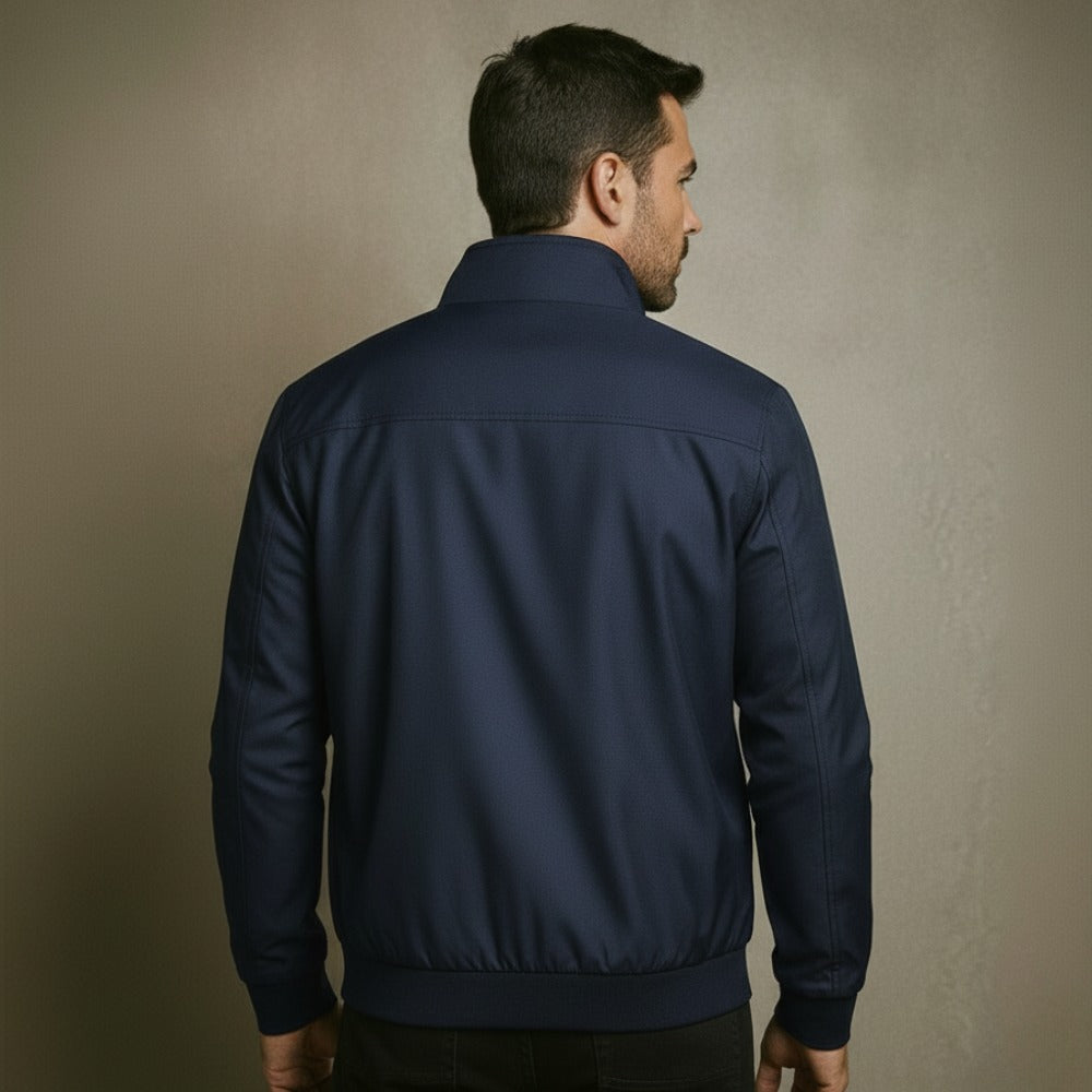 Jaqueta Masculina de Inverno Forrada Becker azul marinho