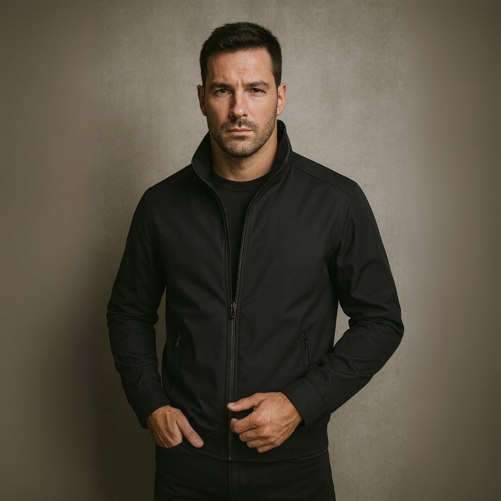 Jaqueta Masculina de Inverno Forrada Becker preto