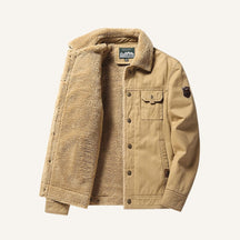 Jaqueta Masculina de Inverno Forrada Maccini caqui