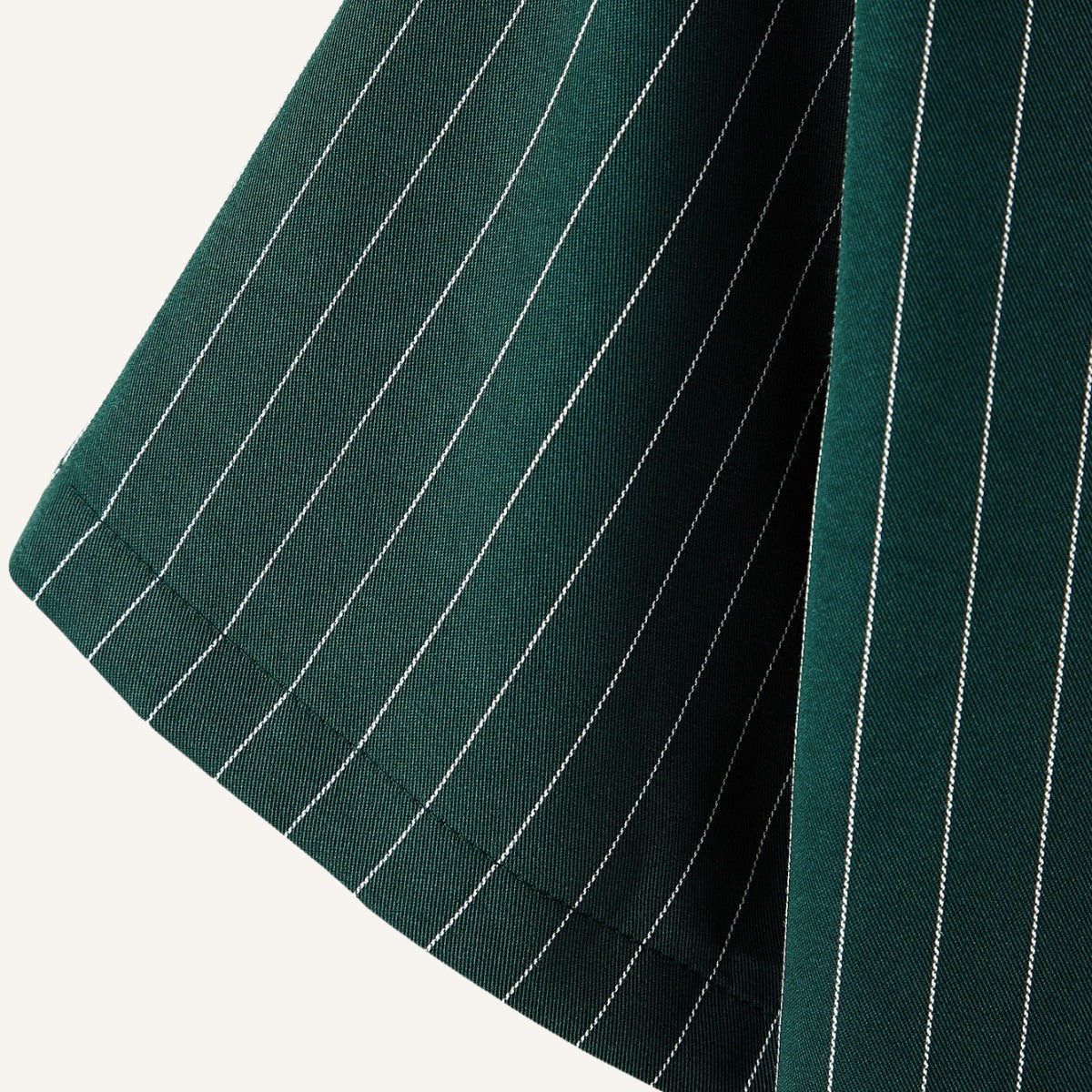 Manga Camisa Masculina Listrada Old Money Verde Nautic