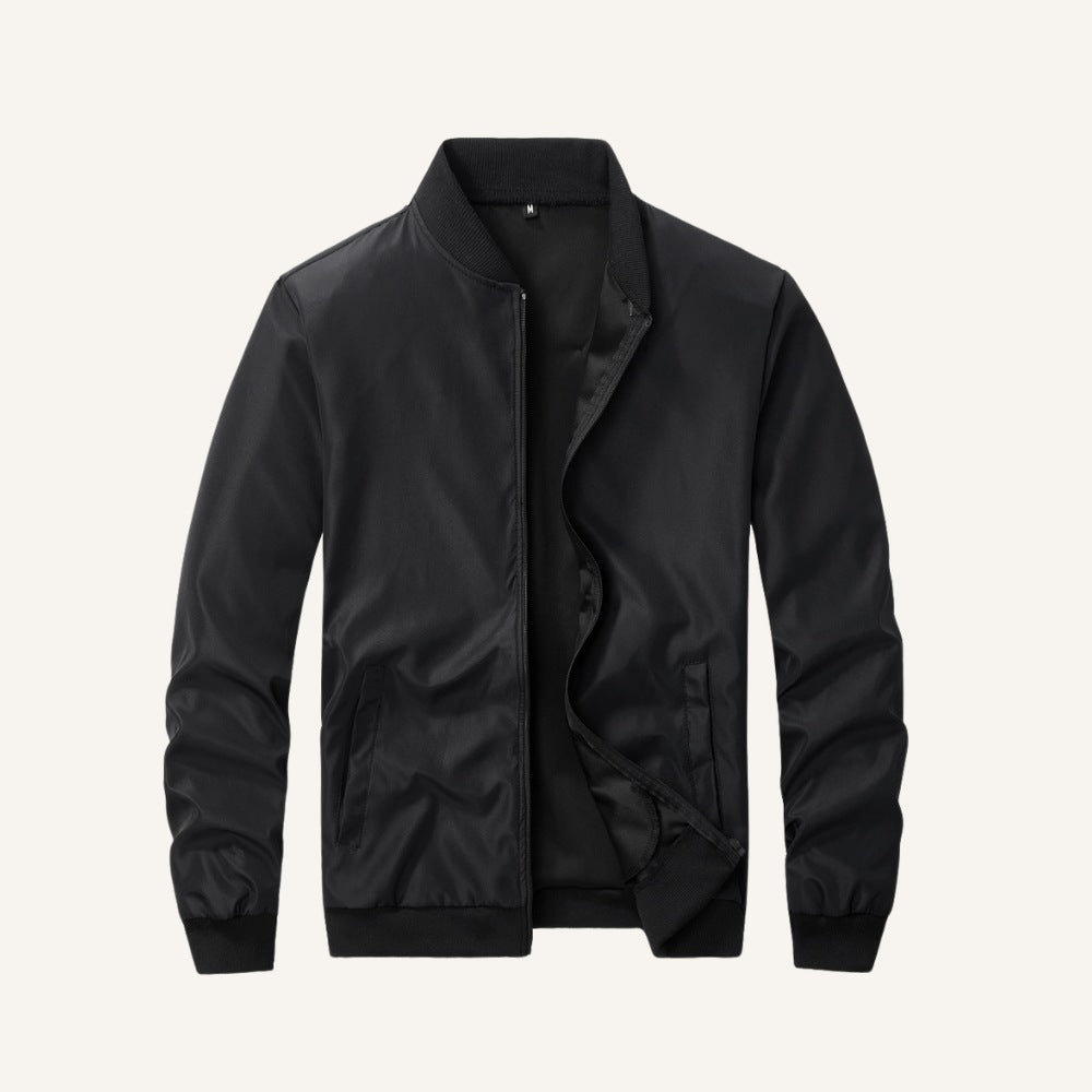 Men’s Black Bomber Jacket – Axis black