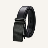 Men’s Leather Belt Carbon 