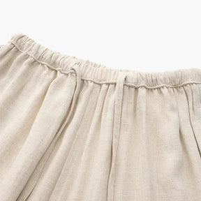 Men's Slim Fit Linen Trousers – Milford beige