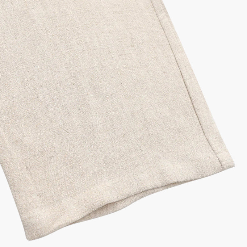 Men's Slim Fit Linen Trousers – Milford beige 