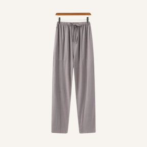 Men's Slim Fit Linen Trousers – Milford grey 