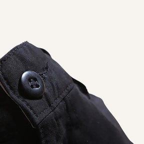 Mens Chino Trousers - Vittore Black