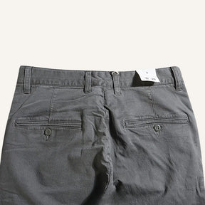 Mens Chino Trousers - Vittore Grey