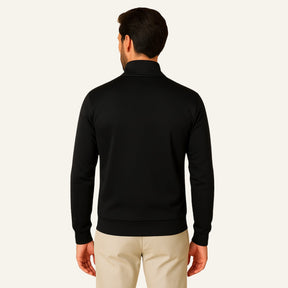Mens High-Collar Jacket - Cleveland Black