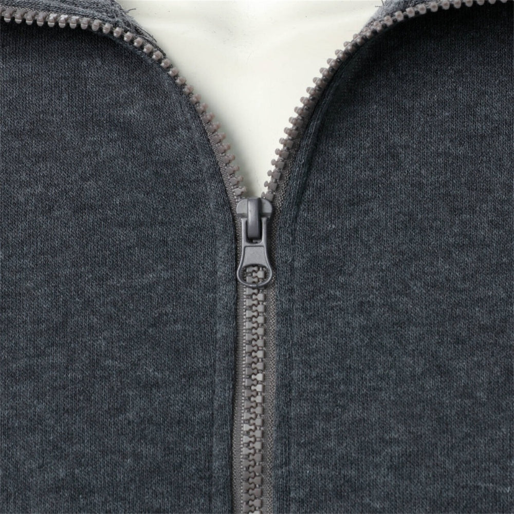 Mens High-Collar Jacket - Cleveland Dark Grey