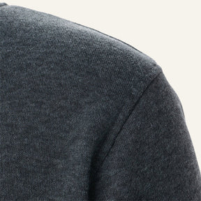 Mens High-Collar Jacket - Cleveland Dark Grey