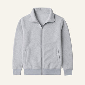 Mens High-Collar Jacket - Cleveland Grey