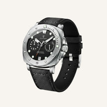 Mens Luxury Military Watch - Heritage Black