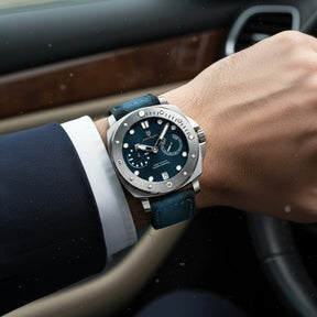 Mens Luxury Military Watch - Heritage Blue