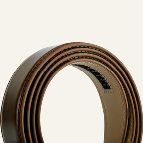 Mens Premium Leather Belt – Regener Brown