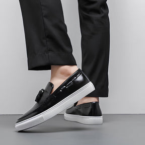 Mens Premium Leather Loafers – Duque 