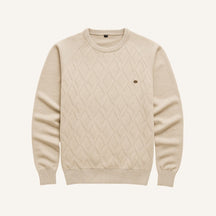 Mens Sweater - Pesson Classic Beige