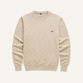 Mens Sweater - Pesson Classic Beige