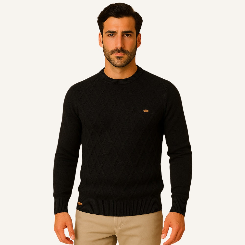 Mens Sweater - Pesson Classic Black