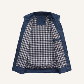 Mens Winter Lined Jacket - Becker Navy Blue