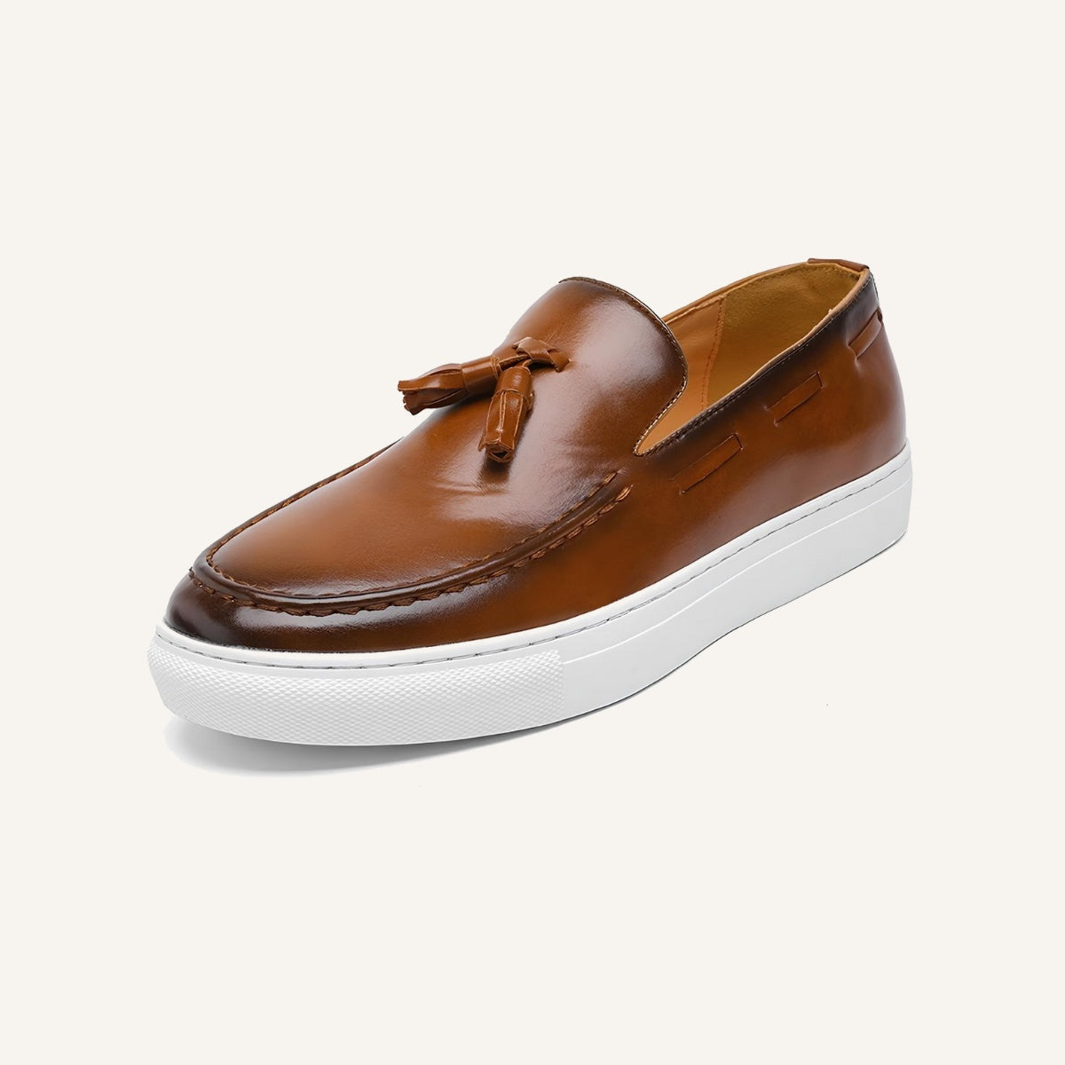 Mocassim de Couro Masculino Duque marrom