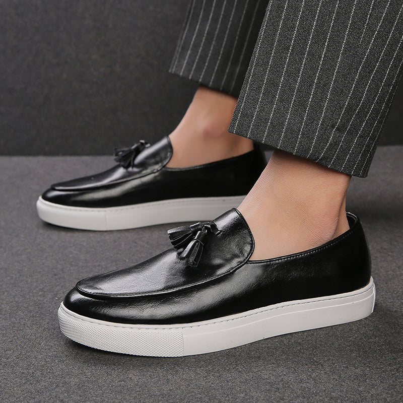 Mocassim de Couro Masculino Masson Preto