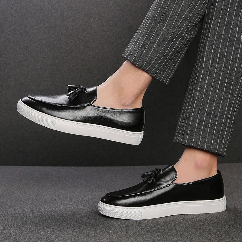 Mocassim de Couro Masculino Masson Preto